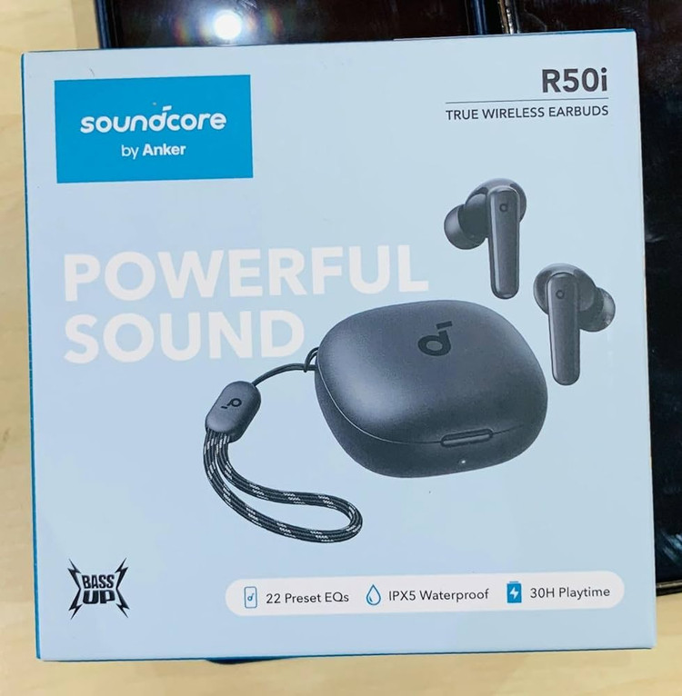 ایرپاد اصلی انکر مدل Anker r50i اورجینال با ۱۰ ساعت نگهداری شارژ