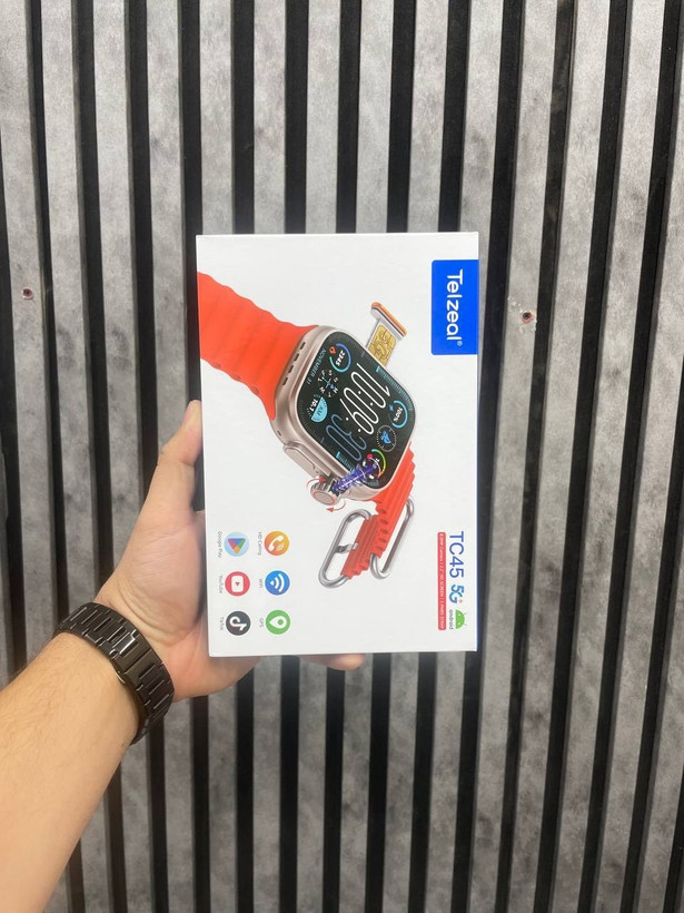 ساعت هوشمند سیم کارت خور دوربین دار tc45 اصلی با اینترنت 5G