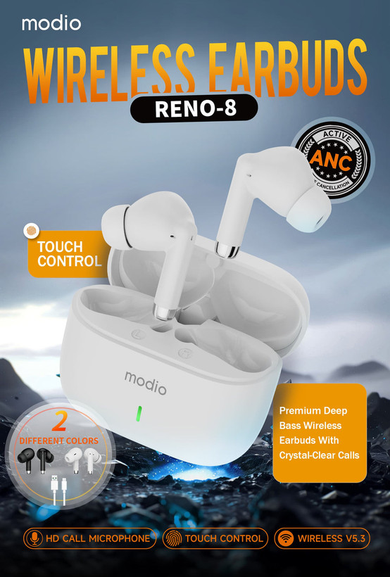 ایرپاد لمسی modio مدل RENO-8 اصلی کیفیت عالی