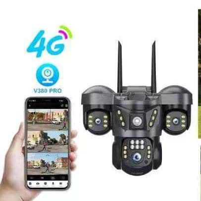 دوربین سیم کارتی ۳ لنز ۳ تصویر شارژی با پنل خورشیدی مدل X3 اصلی