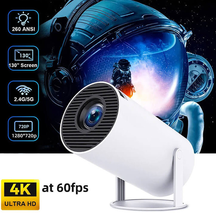 ویدئو پروژکتور اندروید رم خور HY300 اورجینال با قابلیت نصب برنامه و دارای کنترل کیفیت عالی