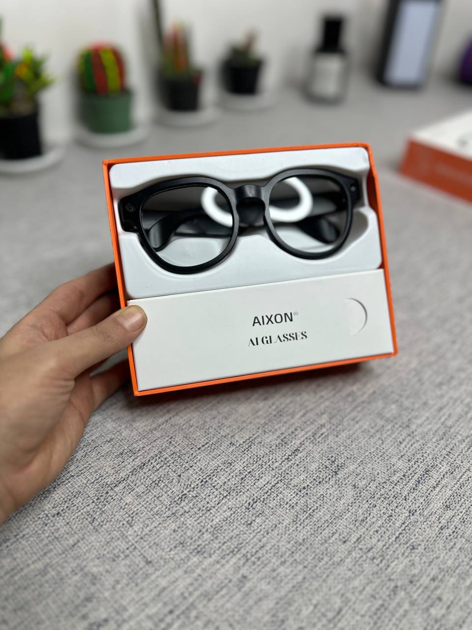 عینک هوشمند دوربین دار AIXON اصلی با قابلیت مکالمه دارای ۲ لنز اضافه