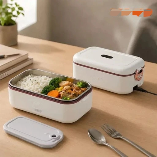 ظرف غذای برقی فندکی خور Electric Heating Lunch Box کیفیت عالی