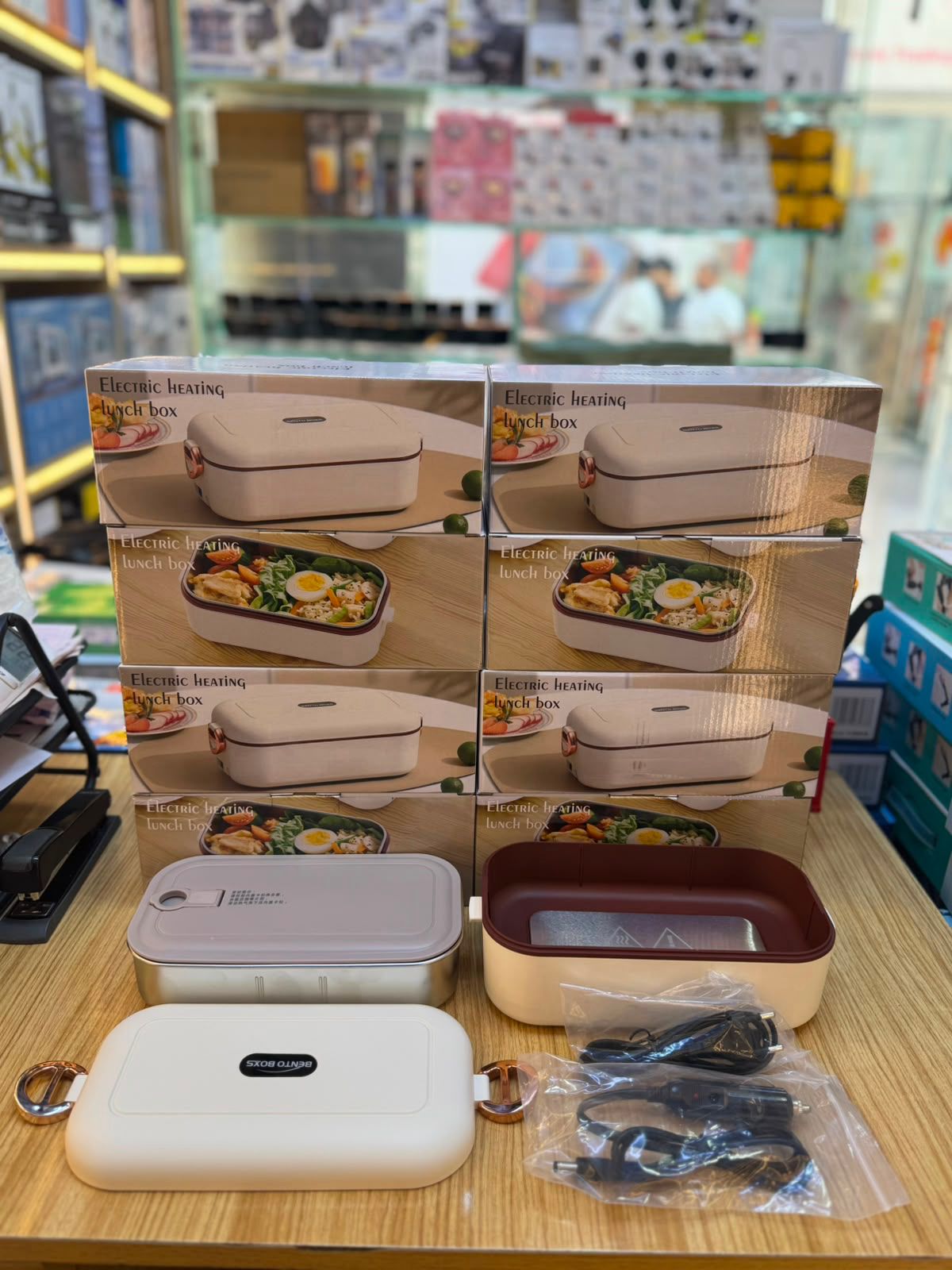 ظرف غذای برقی فندکی خور Electric Heating Lunch Box کیفیت عالی