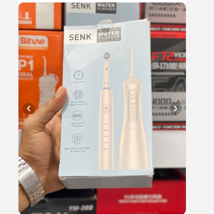 ست کامل مسواک برقی و واترجت SENK مدل Intelligent 2-in-1